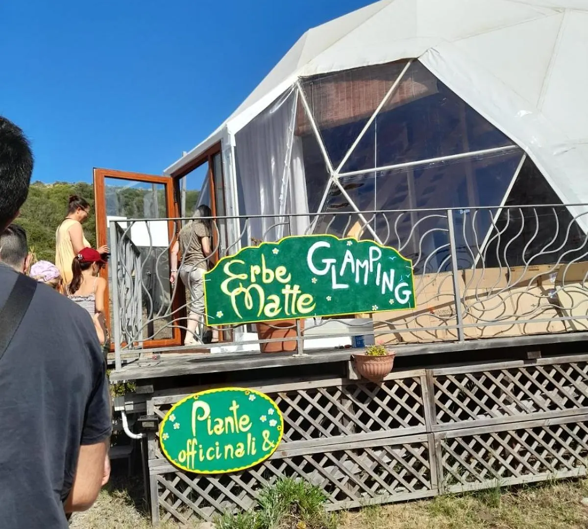Agriturismo Glamping Erbe Matte SantʼAntìoco Bauernhof